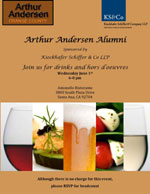 AA-OC and Kieckhafer Schiffer & Company LLP Wine Tasting Event